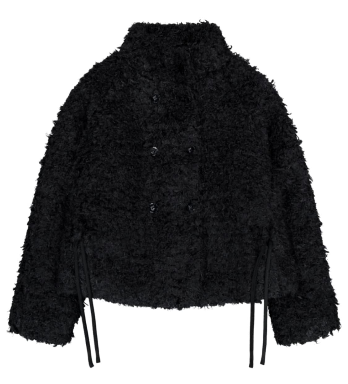 코이세이오 헤어리 퍼 자켓 블랙 상품이미지1