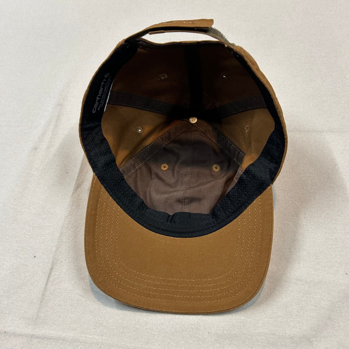 칼하트 워크웨어 볼캡 모자 브라운 정품 상품이미지6