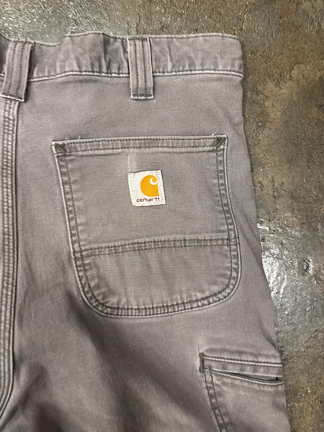칼하트 릴렉스핏 카펜터 코튼팬츠 34x32 상품이미지6