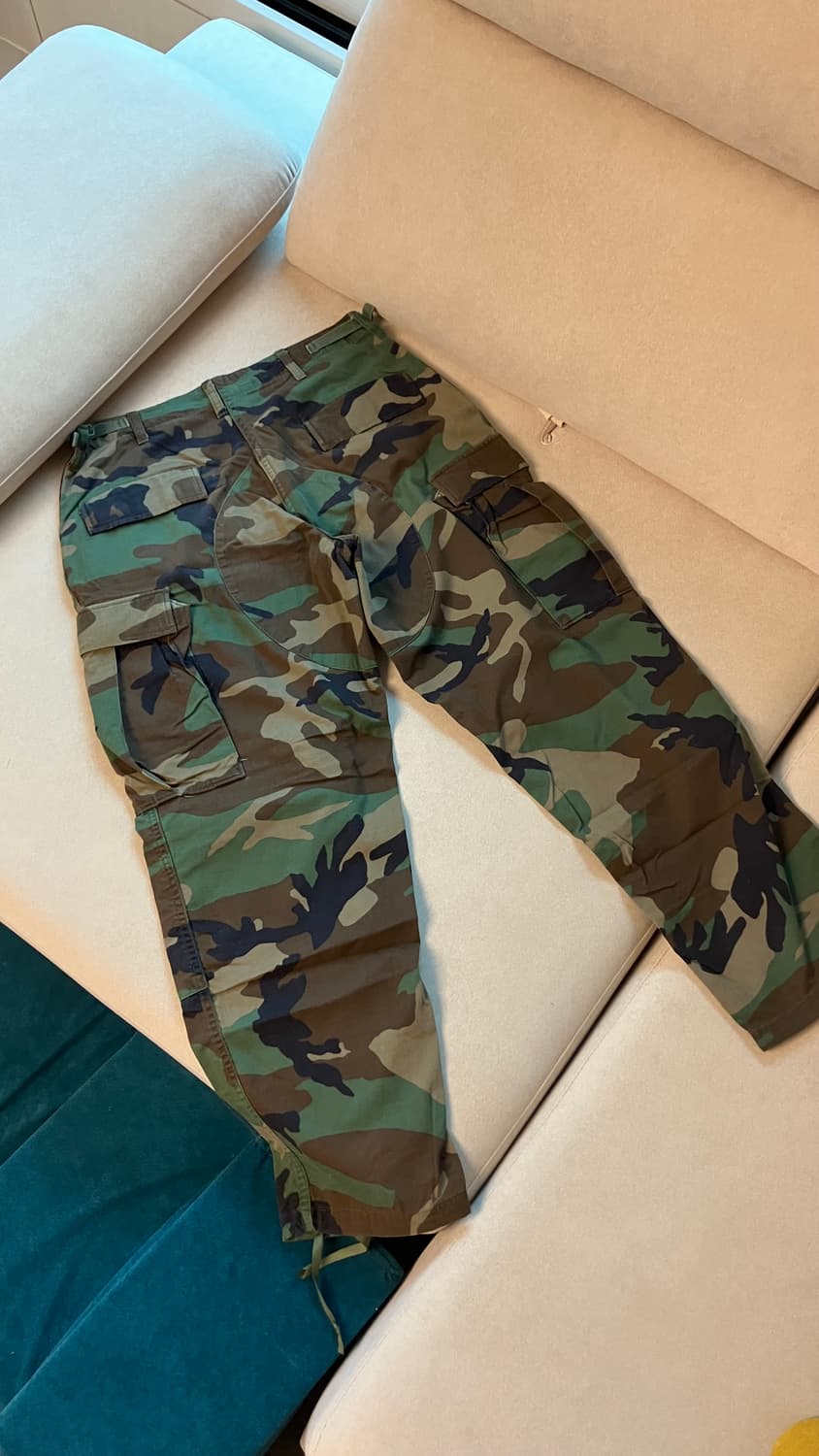 90s woodland camo bdu pants 상품이미지3