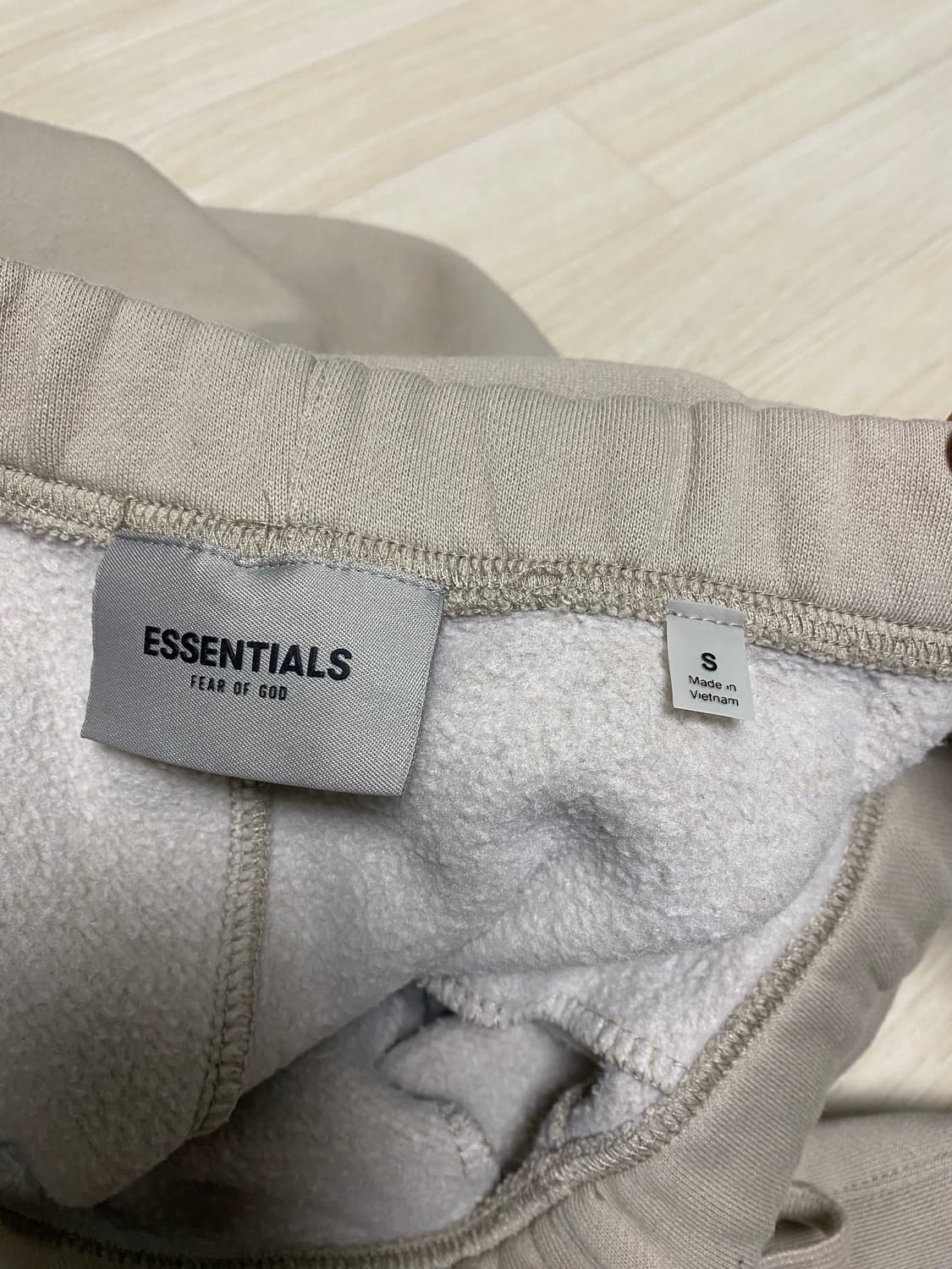 [S] 피오갓 에센셜 스웻 팬츠 탄 (베이지) 상품이미지3