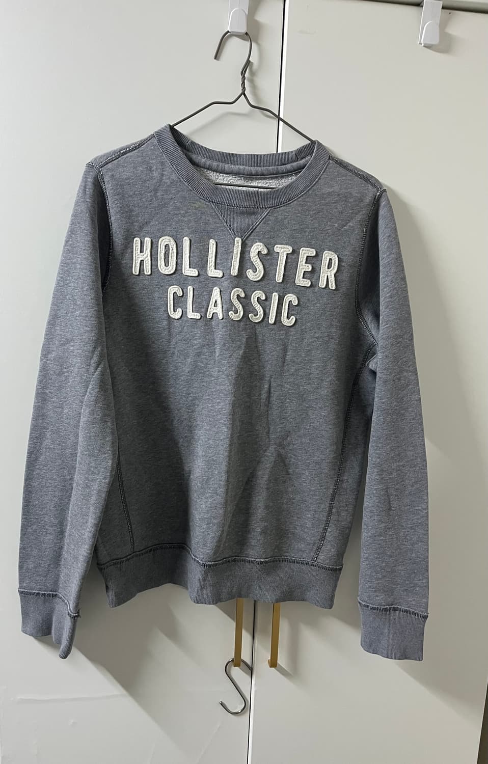 홀리스터 기모 맨투맨 M 상품이미지1