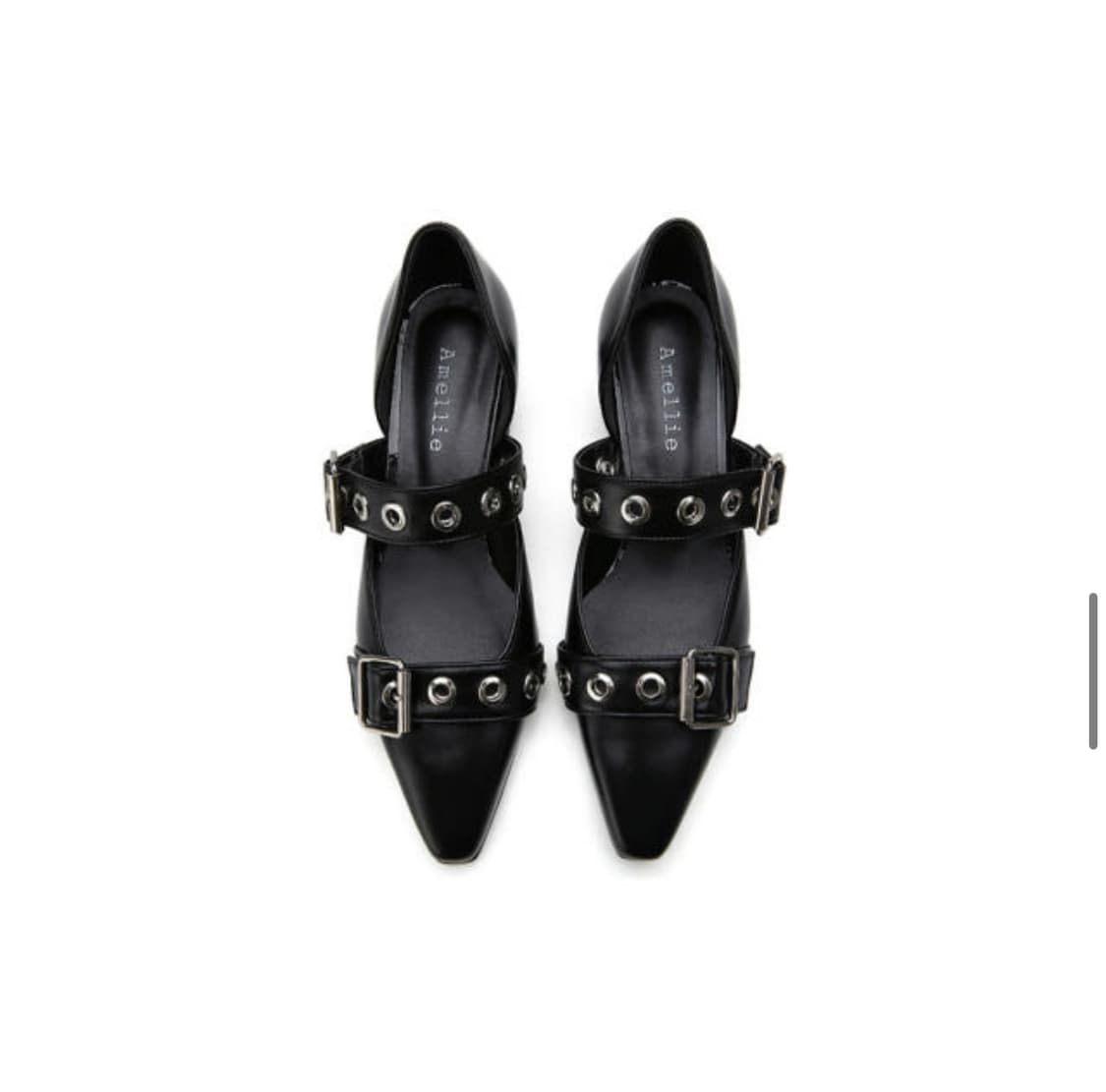 Amellie 아멜리에 black heather pumps 상품이미지1