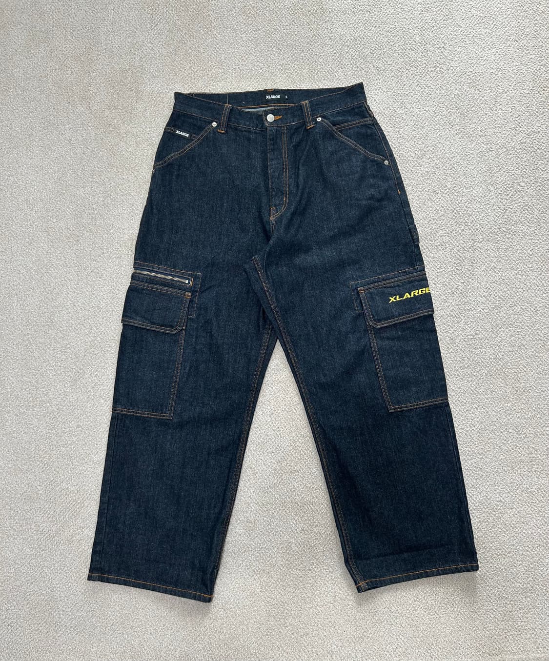 엑스라지 [34] 카고 와이드 청바지  상품이미지2