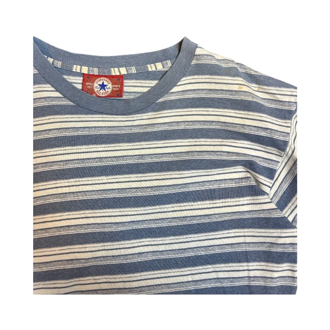M) 90s 컨버스 MADE IN U.S.A 스트라이프 티셔츠 T-016 상품이미지3