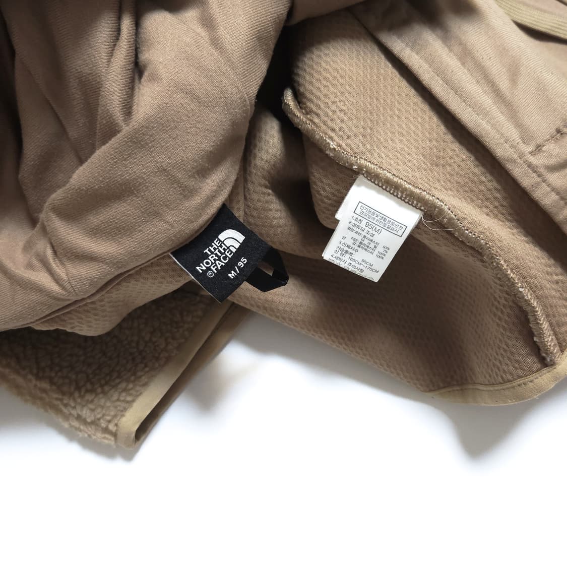 노스페이스 7SE 후디 플리스 집업 자켓 카멜 상품이미지6