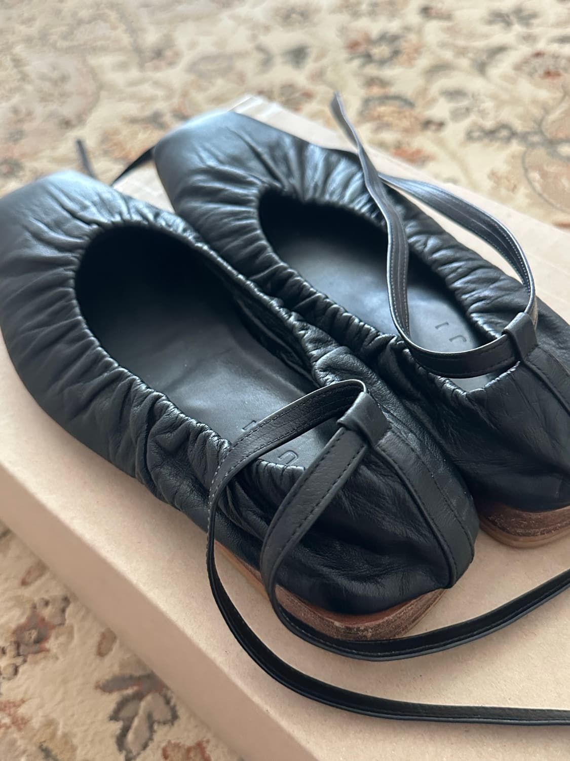 Yuji 램스킨 플랫 상품이미지2