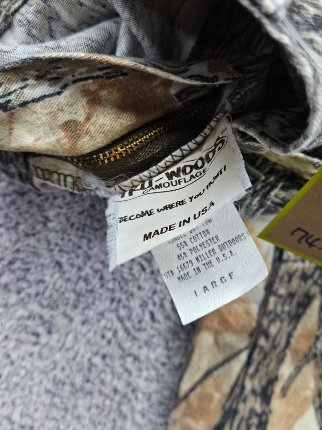 USA TRU-WOODS 리얼트리 워크팬츠 [ L(38) ]/ 11723 상품이미지7