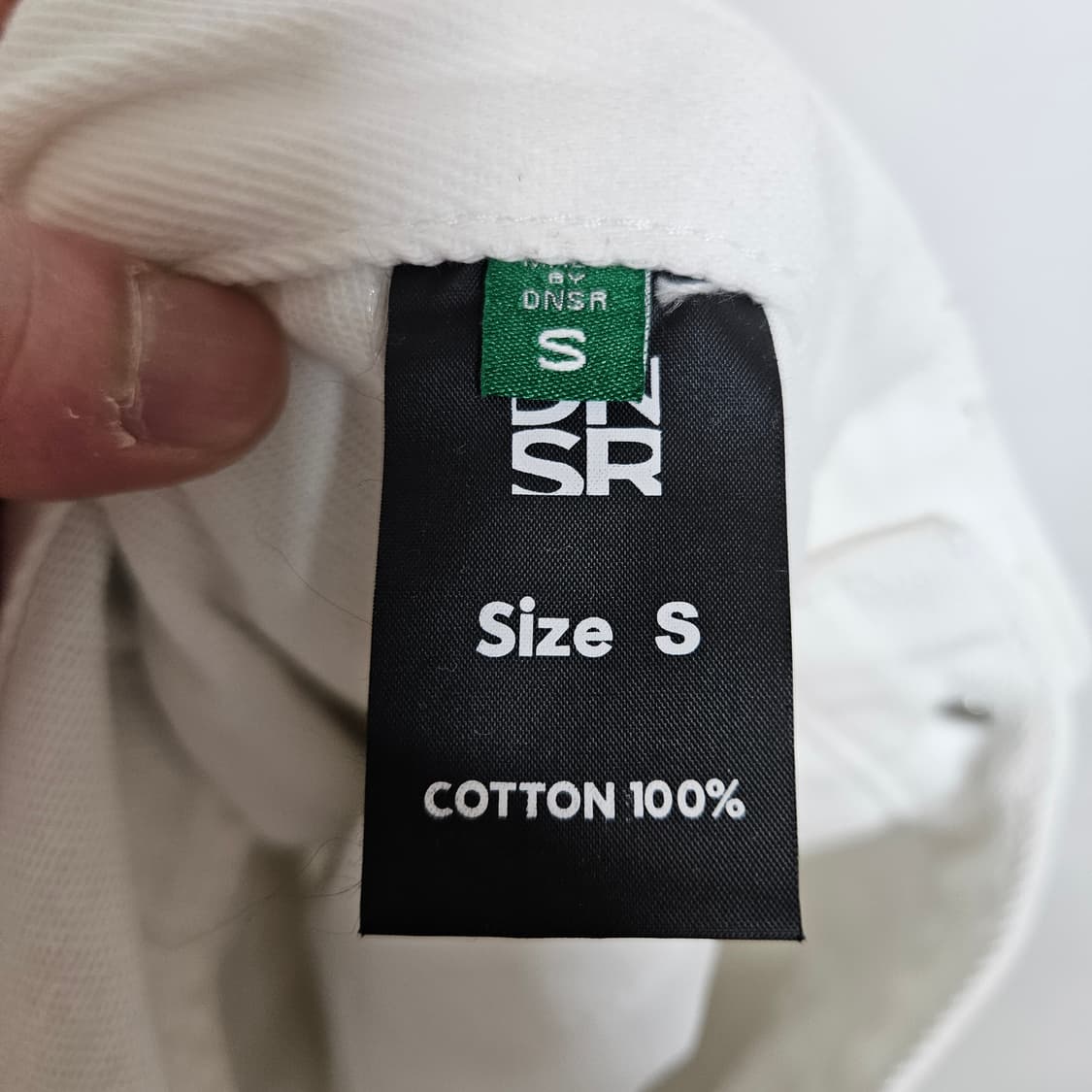 S DNSR 사이드 버튼 더티 화이트 데님팬츠 상품이미지10