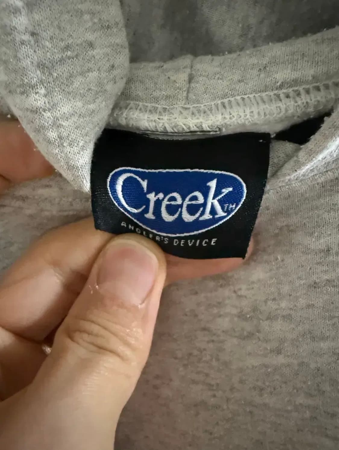 Creek 후드티 그레이 2XL 상품이미지2