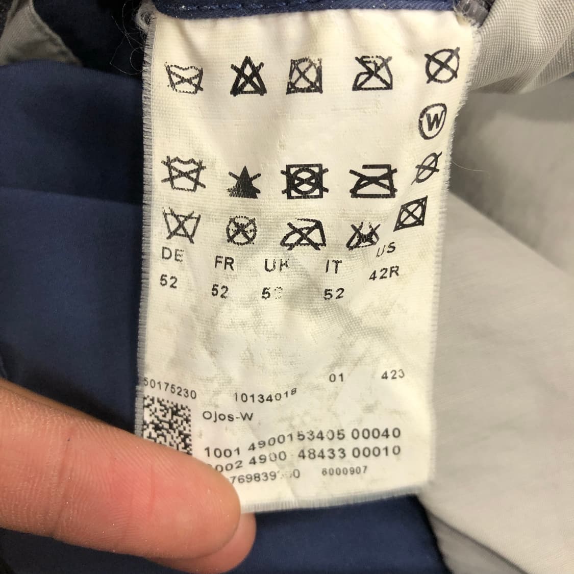 휴고보스 오렌지 윈드브레이커 블루종 자켓  상품이미지6