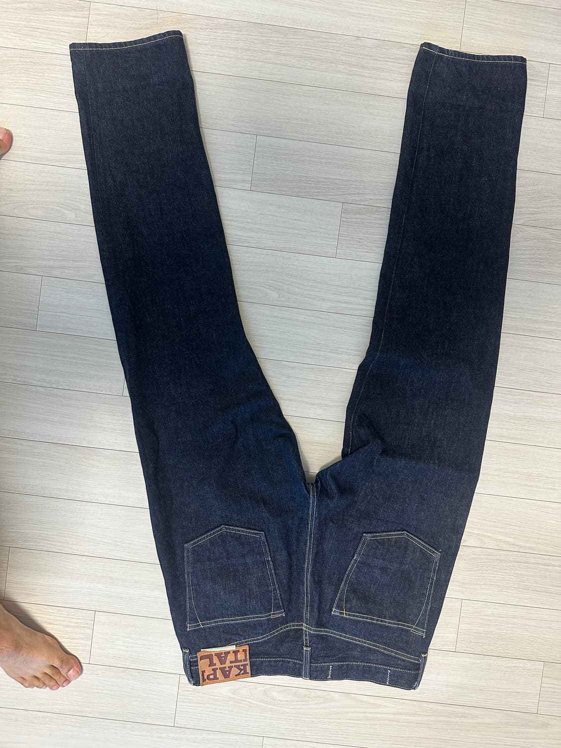 캐피탈 14oz 원워시 데님팬츠 상품이미지2