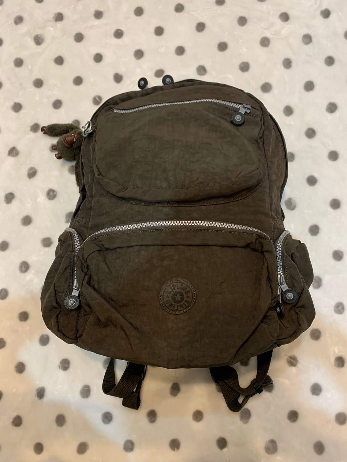 키플링 브라운 백팩 상품이미지2