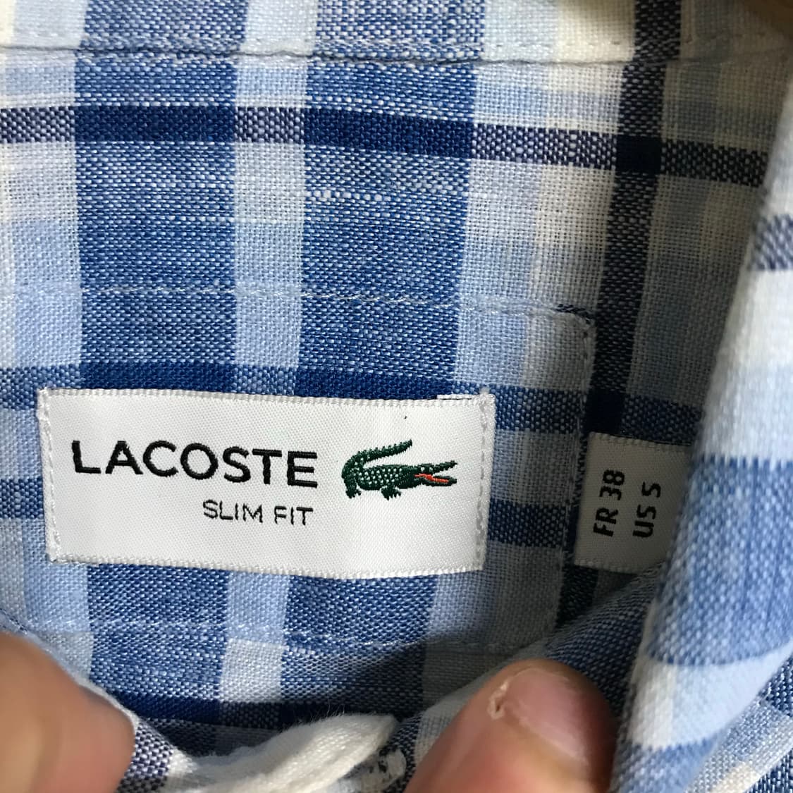 라코 린넨 데일리 체크셔츠 상품이미지3