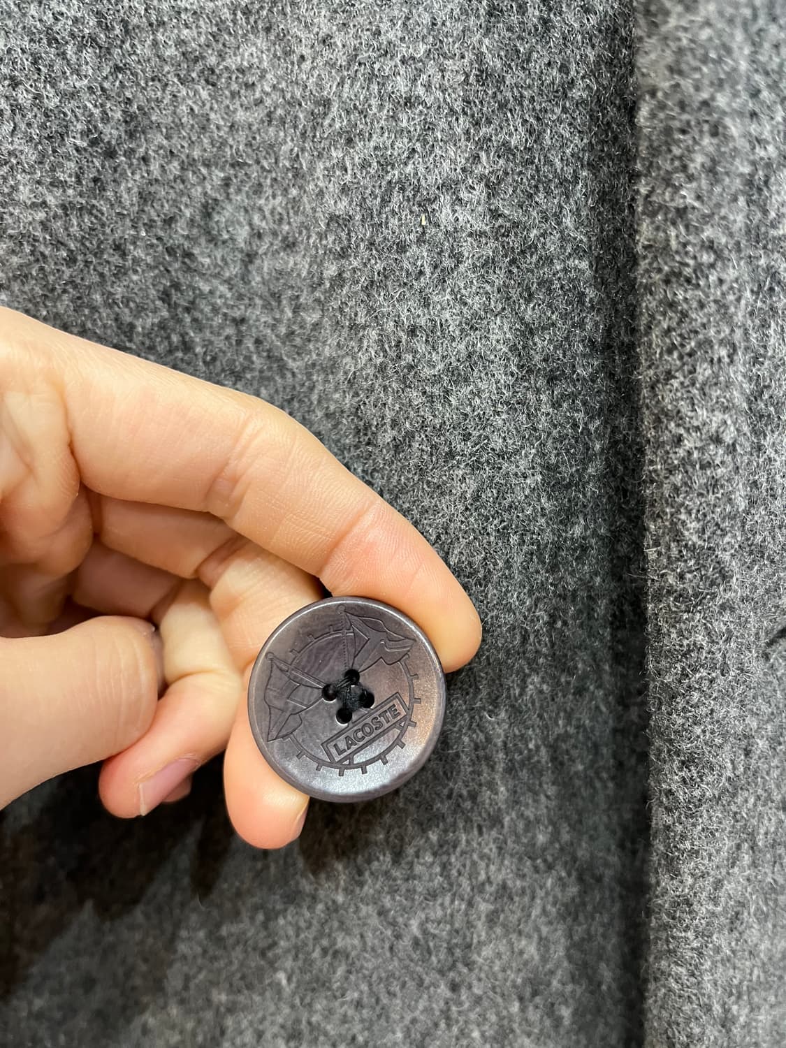 라코스테 퓨어울 피코트 50 상품이미지3