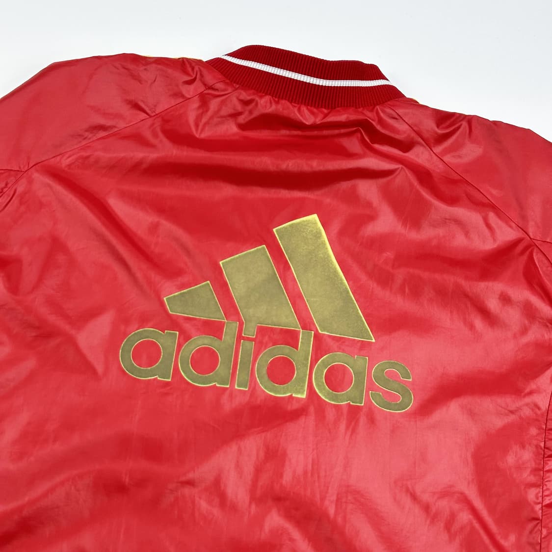 아디다스 올드스쿨 백로고 삼선 오버핏 우븐 웜업 XL 상품이미지5