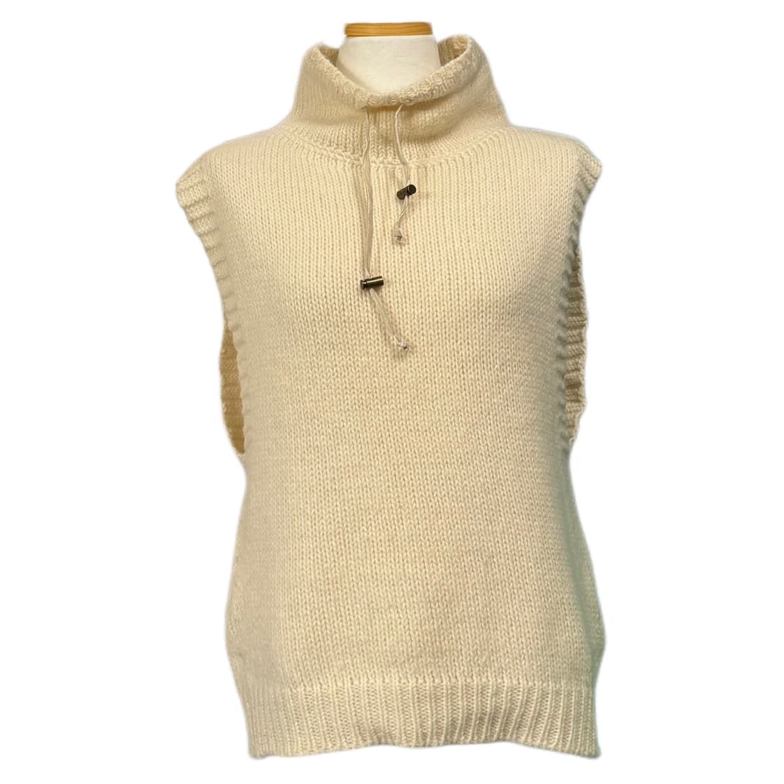 GEORGES RECH 울 폴라 니트 조끼 상품이미지6