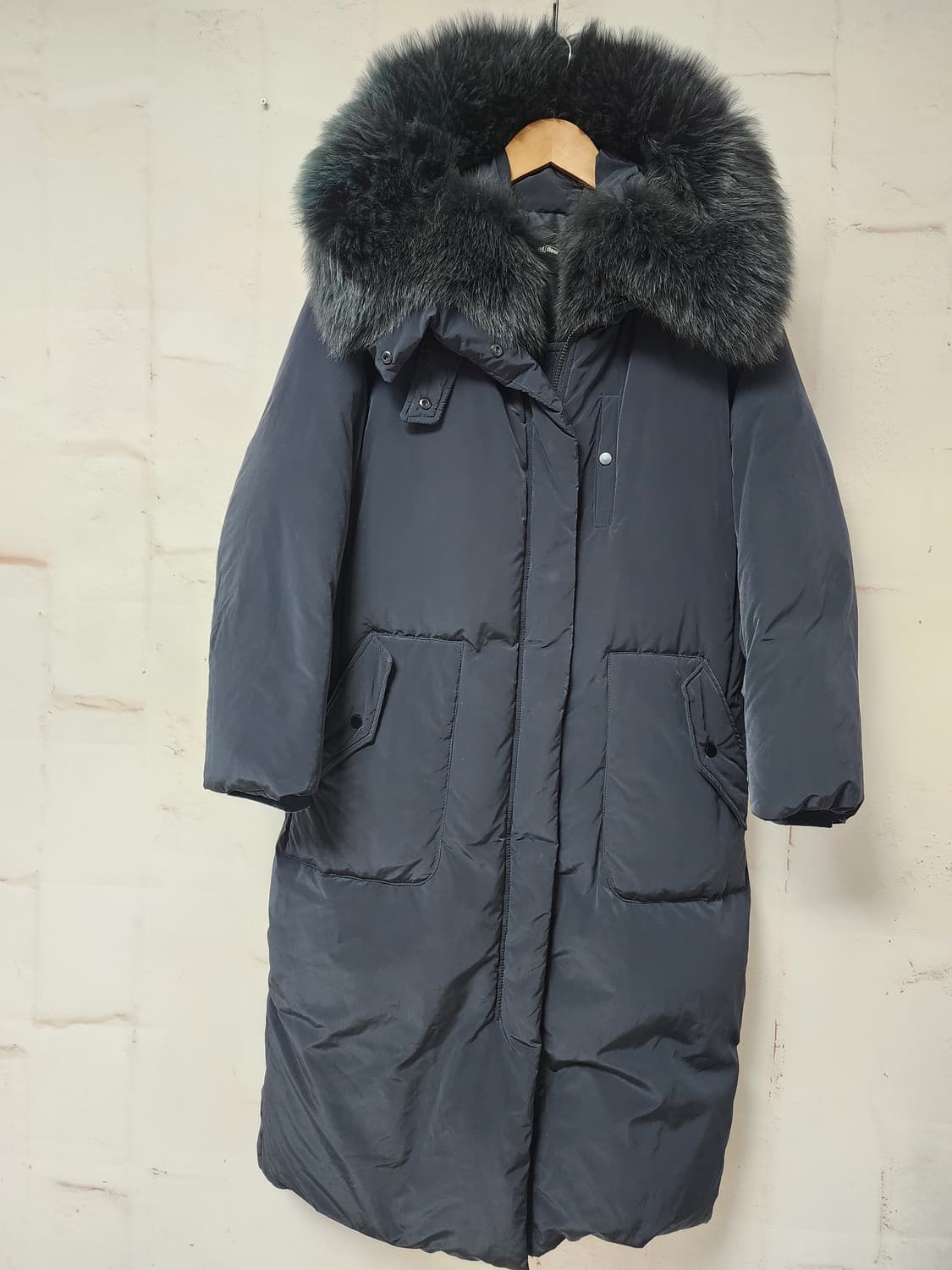 세컨플로어 폭스 퍼 패딩 코트 상품이미지2