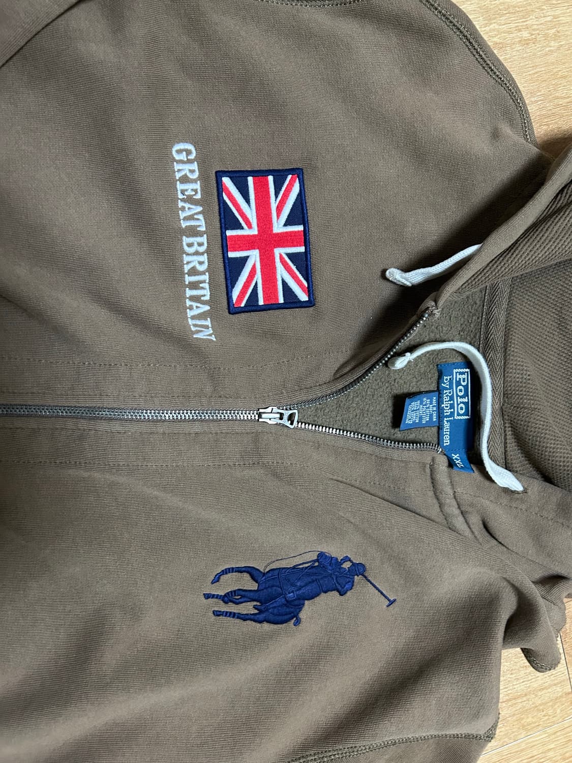 폴로 후드집업 상품이미지3