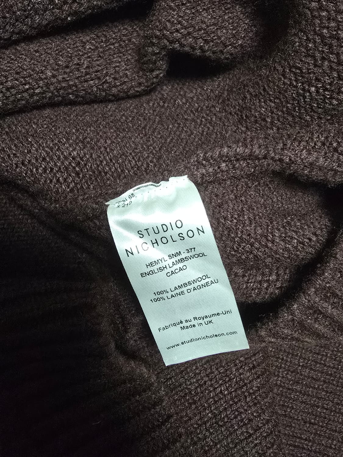 스튜디오니콜슨 헤밀 니트
- L 사이즈 상품이미지10