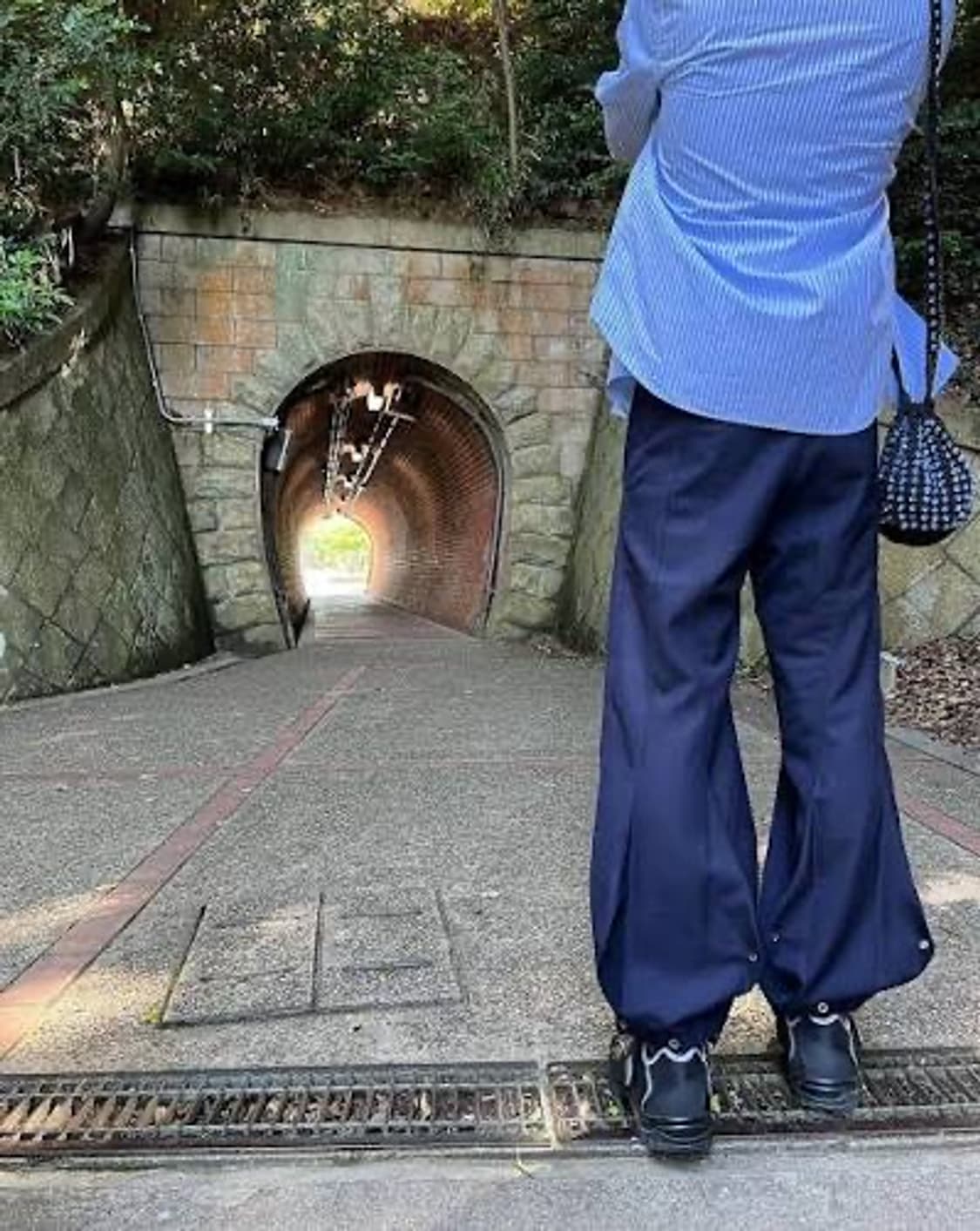 키코코스타디노브 하이두 트라우저 팬츠 네이비 상품이미지1