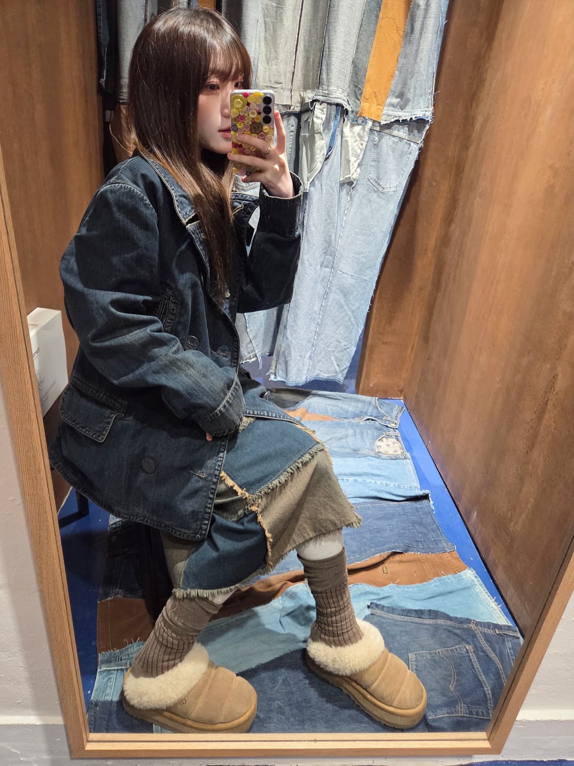 DnS 데님앤서플라이 데님 해군 피코트 상품이미지1