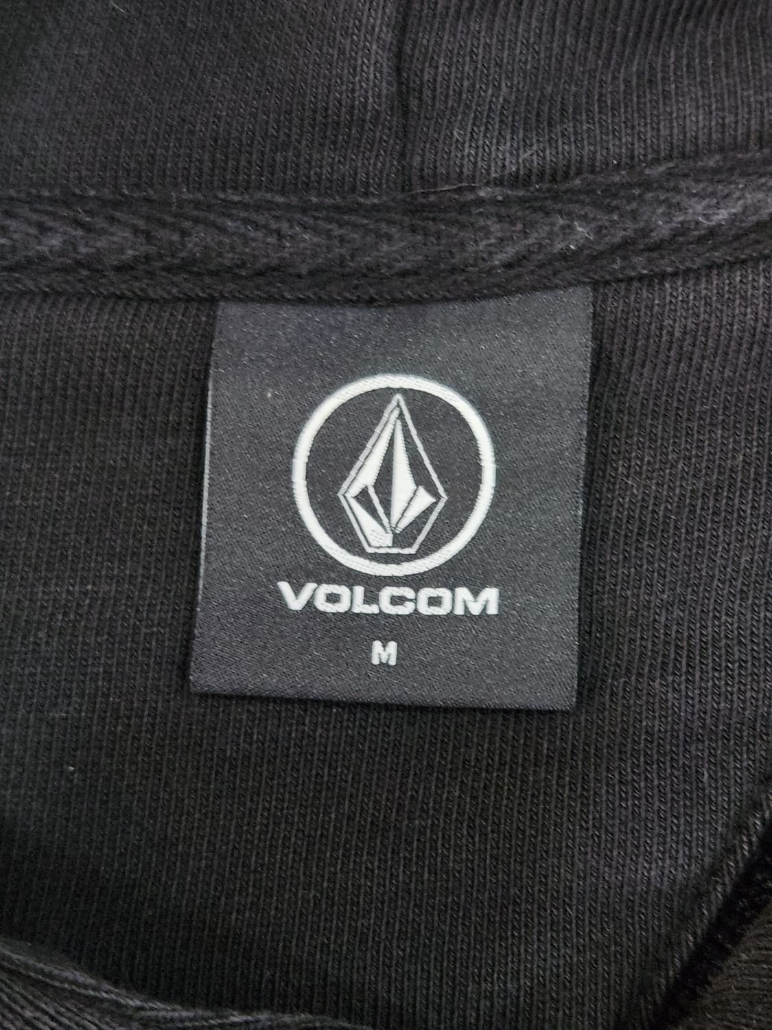 볼컴 프린팅 블랙 후드티 남성 M 95 상품이미지5