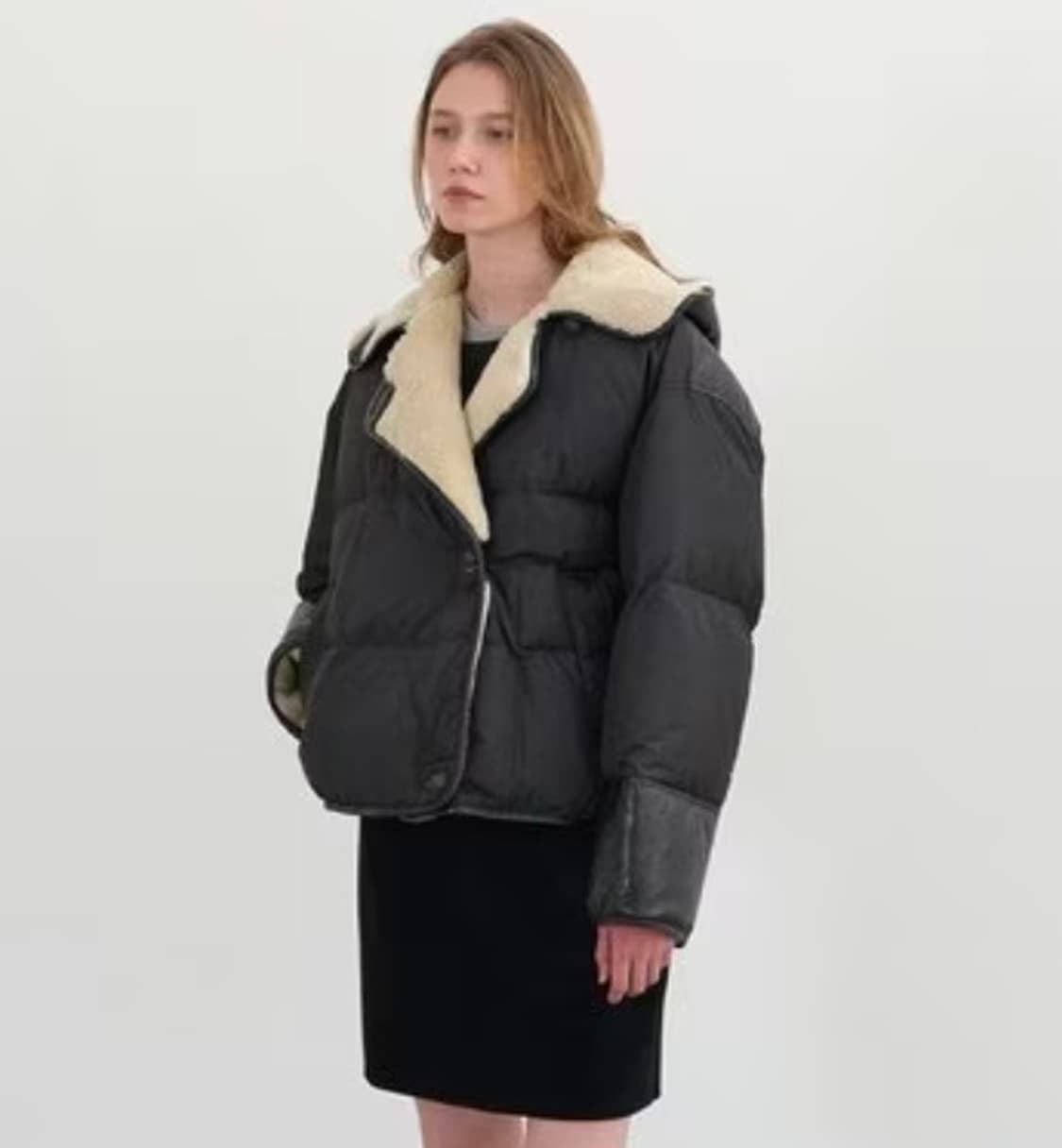 앳코너 시어링 구스다운 패딩 상품이미지2