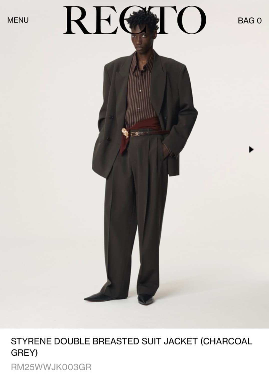 렉토 스티렌 셋업 s/s 상품이미지1