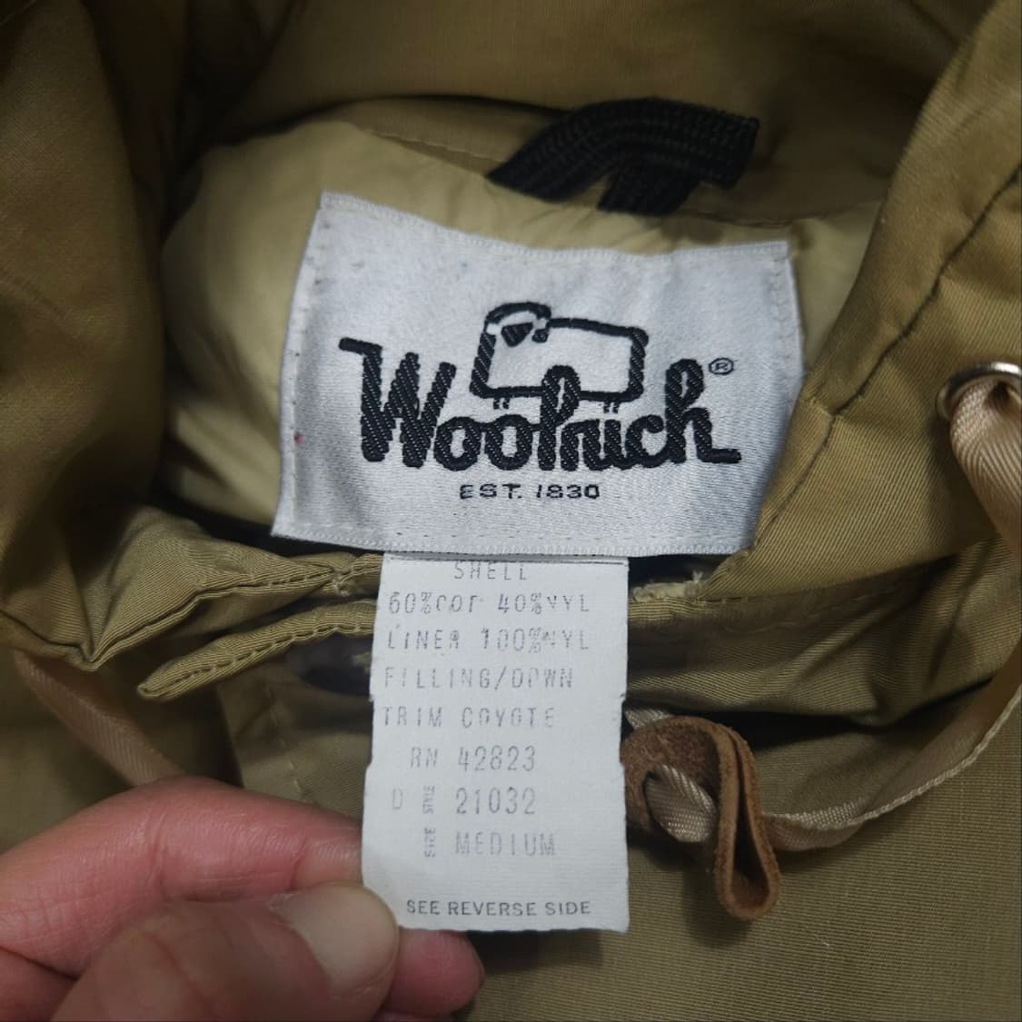 70s 울리치 60/40 아크틱 파카 M 상품이미지5