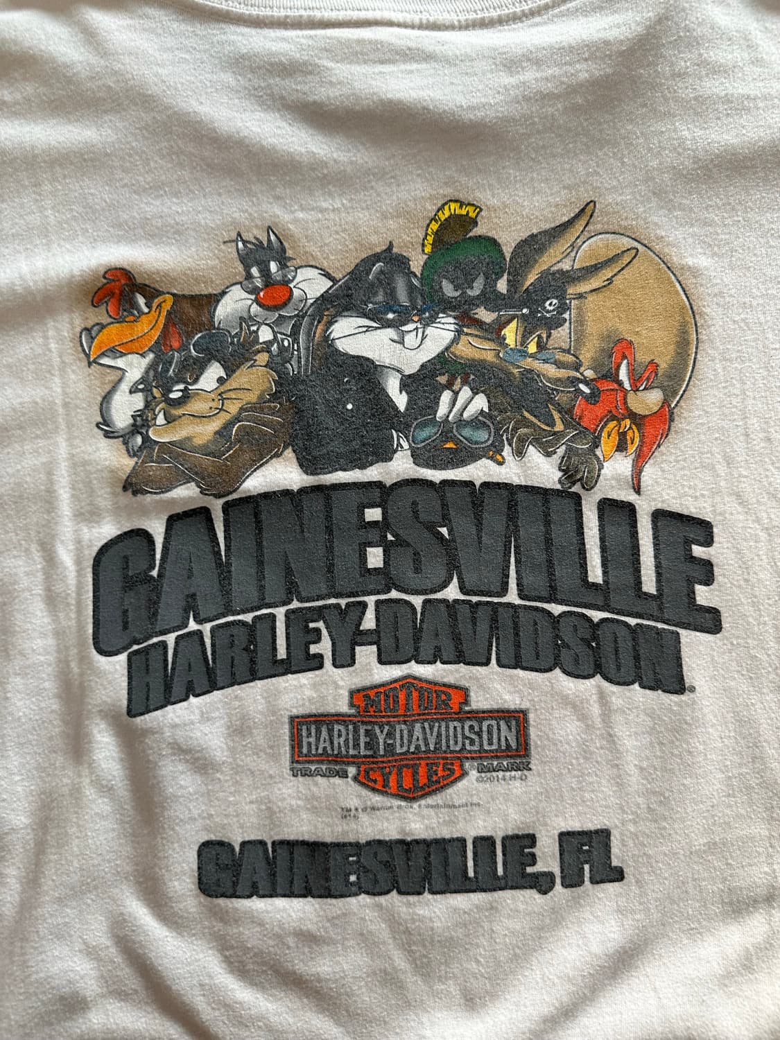 할리데이비슨 x 루니툰 '대피 덕 & 갱' 티셔츠 - 2XL 상품이미지6