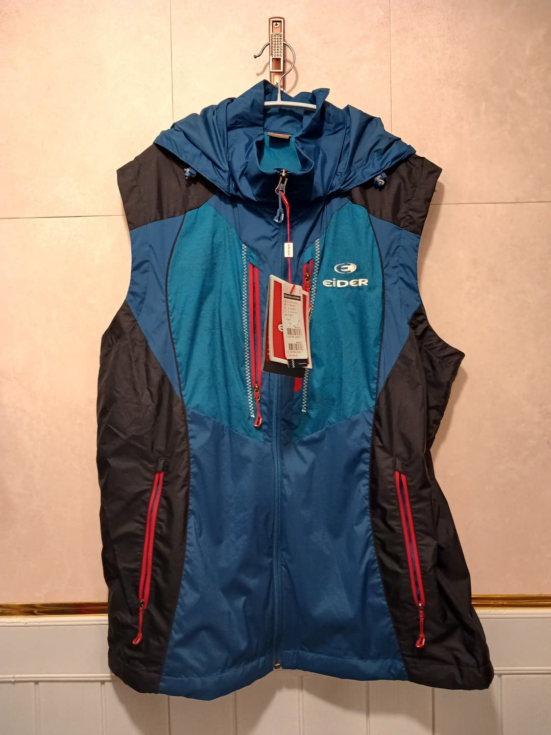 아이더 정품 남성 후드 조끼 XXL (110) 사이즈 상품이미지1