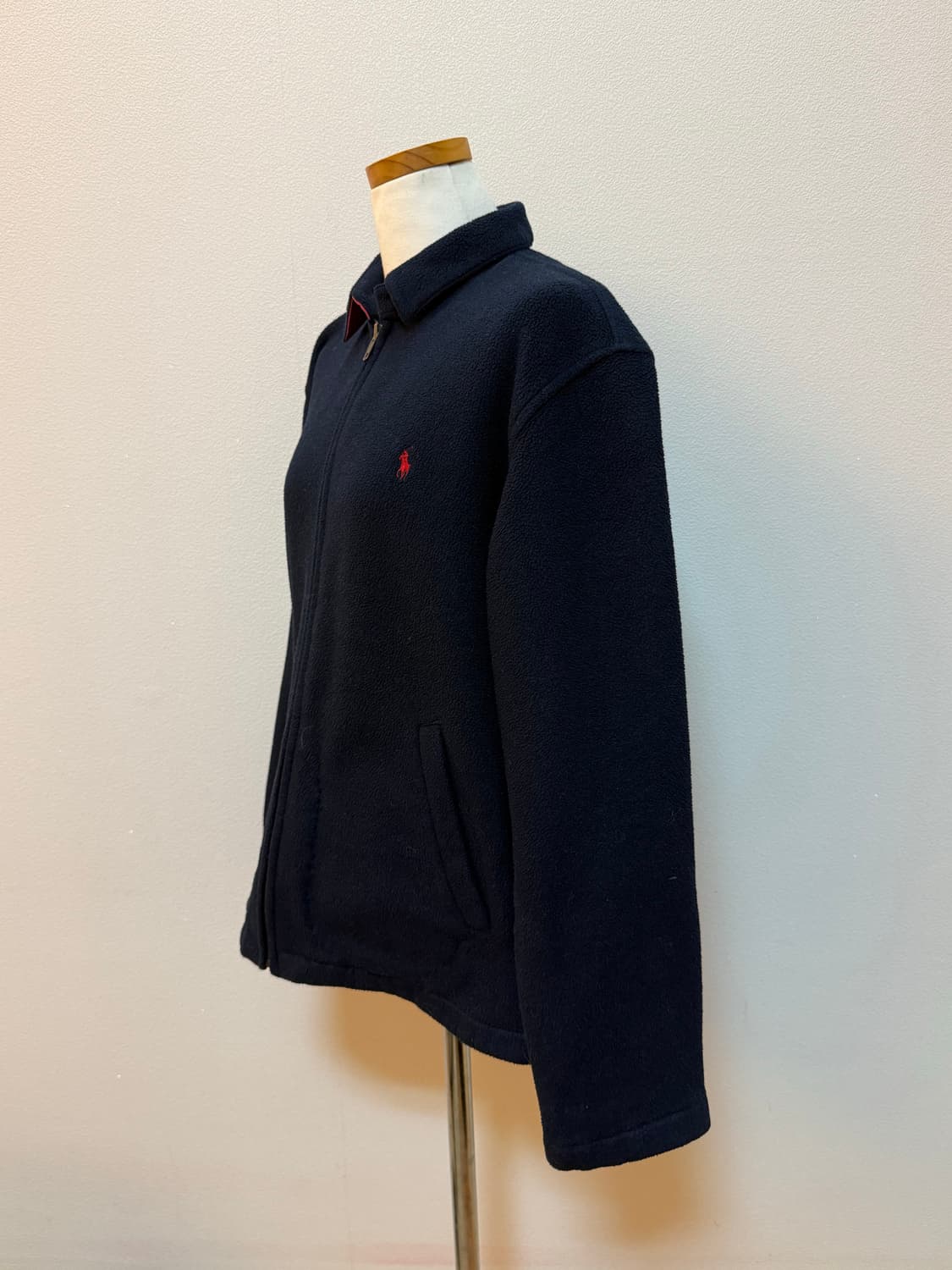 폴로 랄프로렌 (Polo Ralph Lauren) 네이비 집업 후리스 상품이미지2