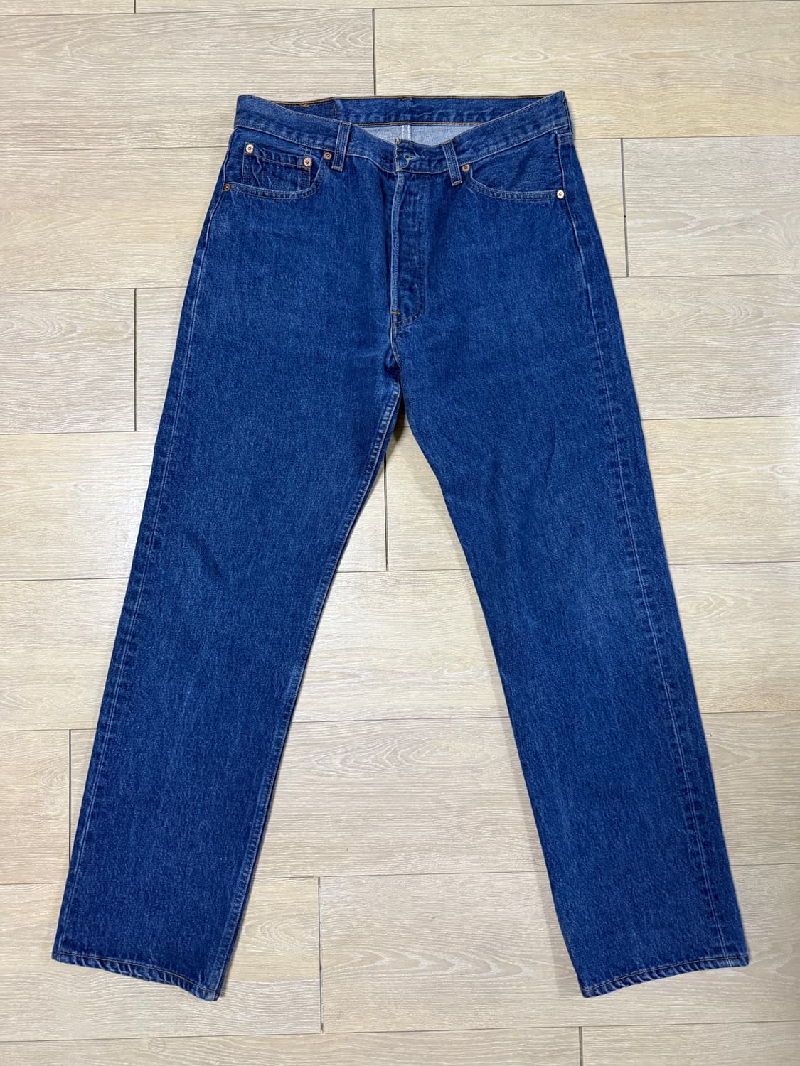 리바이스 501 90s usa 중청 상품이미지1
