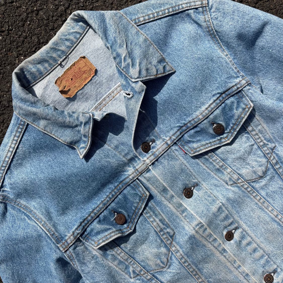 80년대 미국 리바이스 70506 데님 트러커 상품이미지4