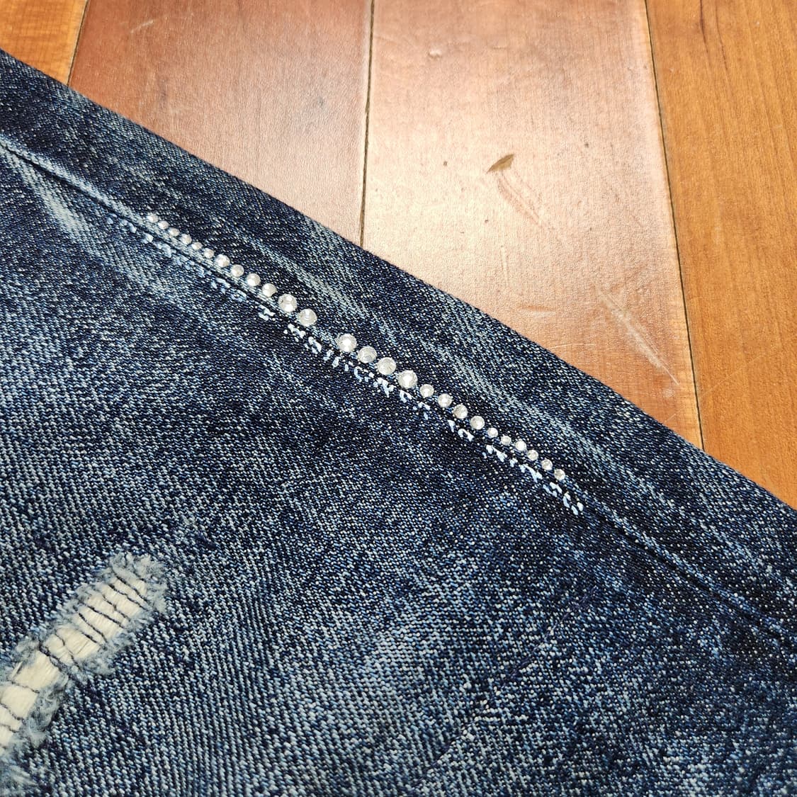 데님 바이 뱅퀴시 프라그먼트 데미지  데님 상품이미지5