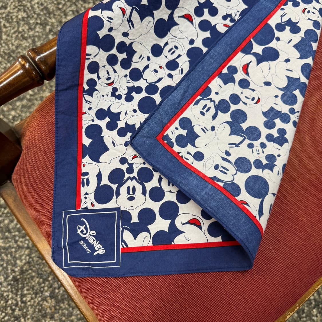 빈티지 디즈니 미키마우스 반다나   상품이미지2