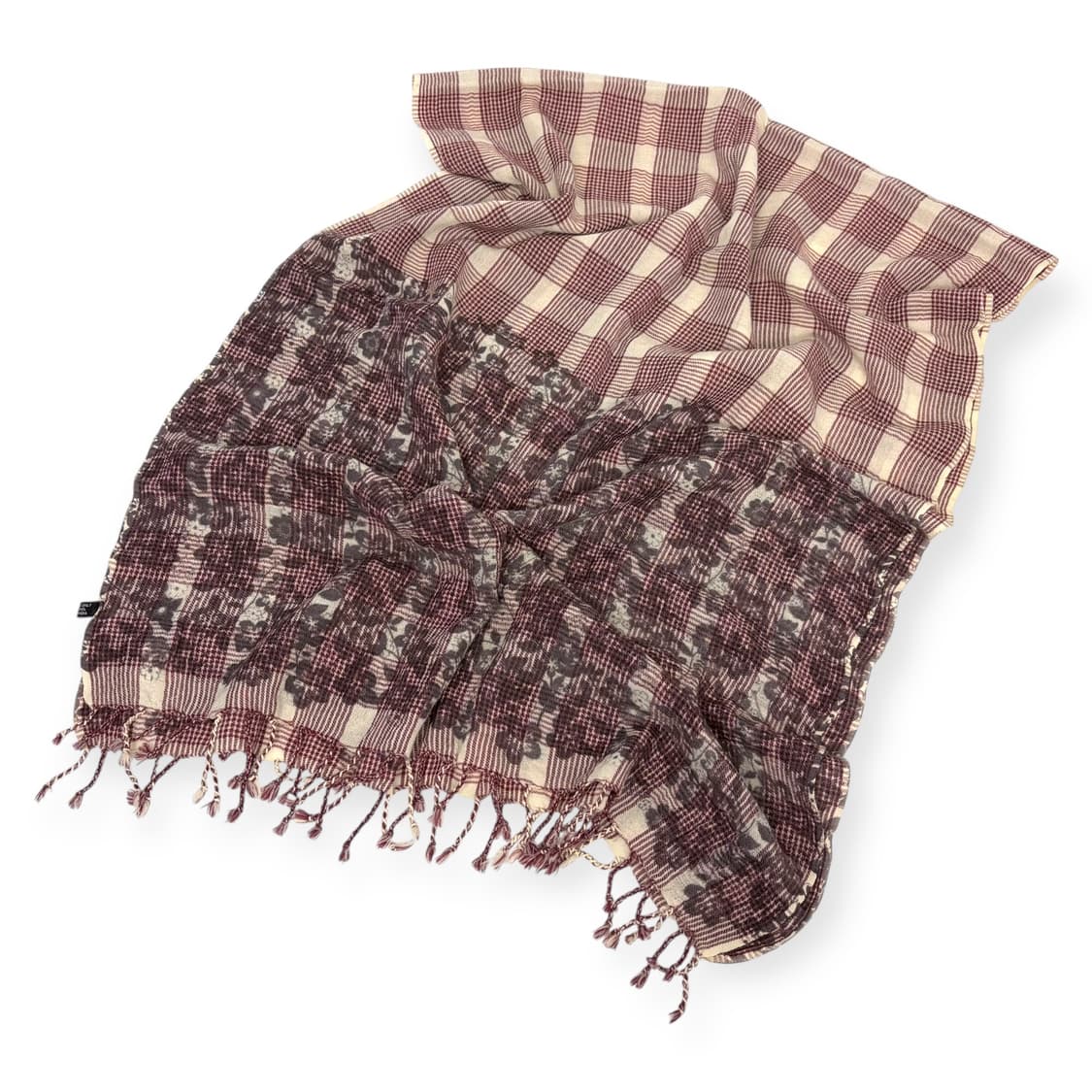 꼼데가르송 패턴 머플러 목도리 상품이미지5