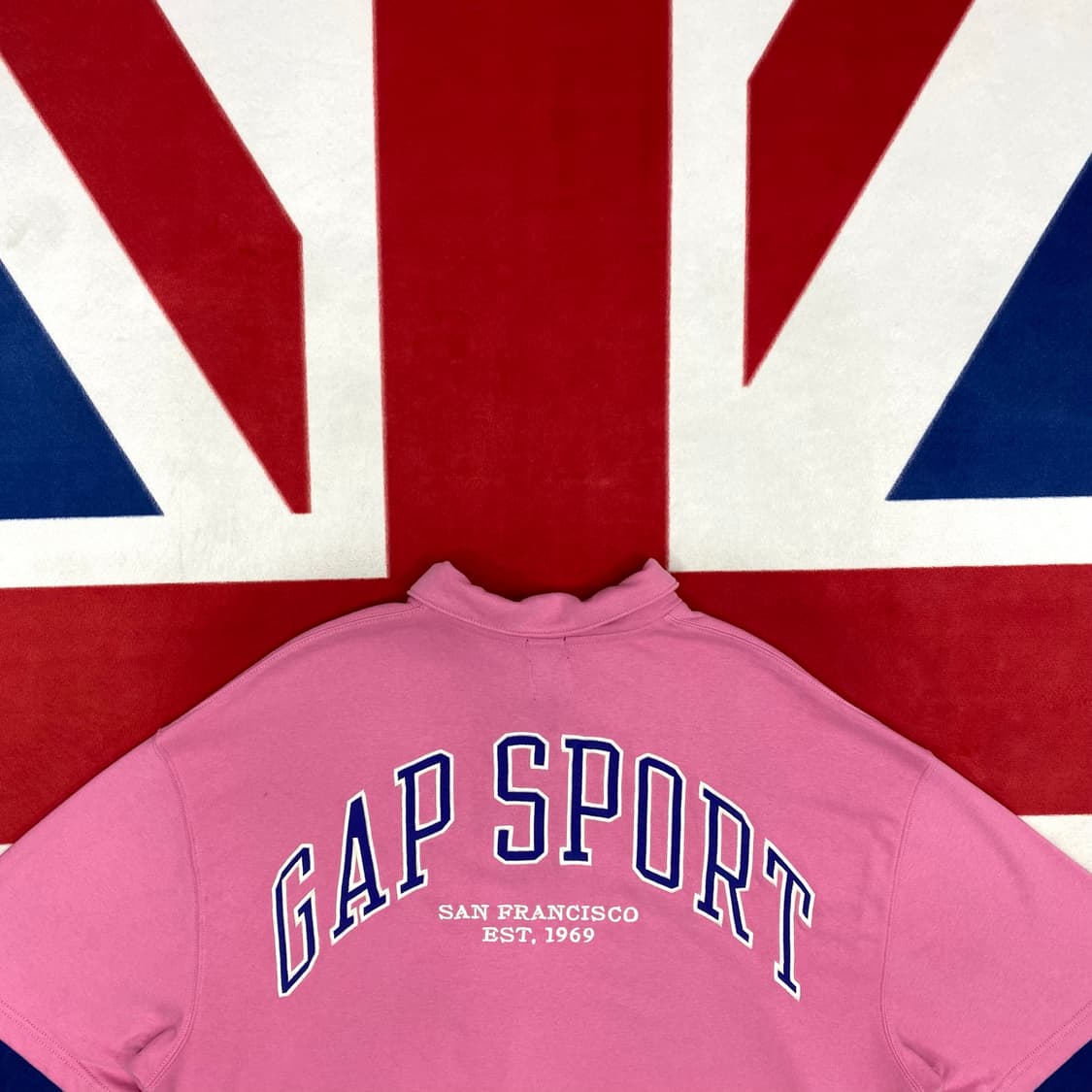 GAP SPORT 반집업 반팔 맨투맨 XL  상품이미지6