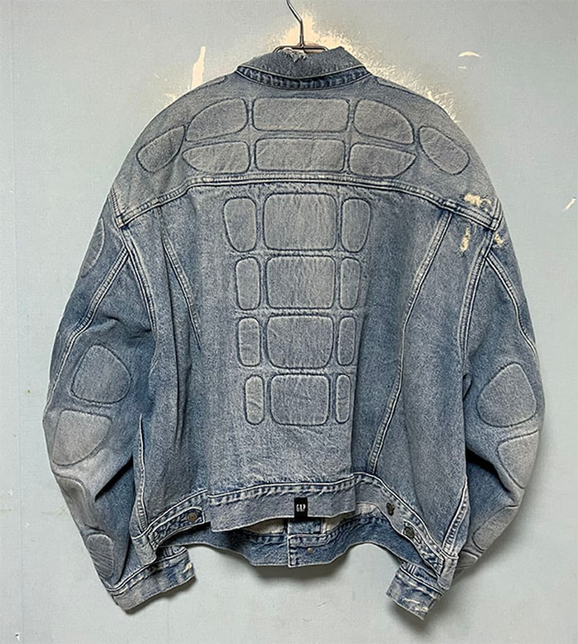 Yeezy Gap 칸예 모토 USA 남자 데님자켓 XL 105-110 상품이미지2