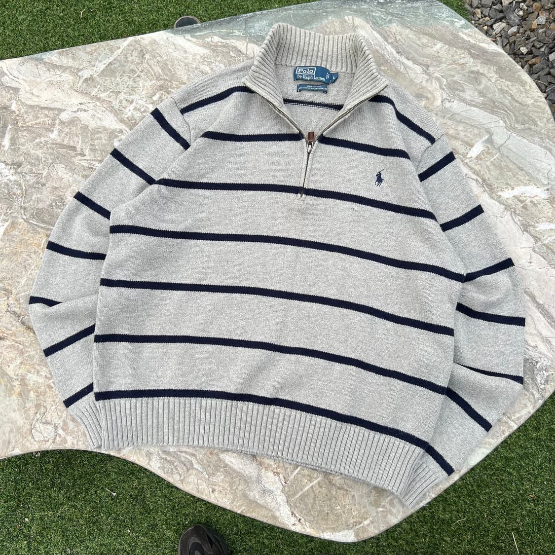 Polo by Ralph Lauren 폴로 반집업 니트 상품이미지1