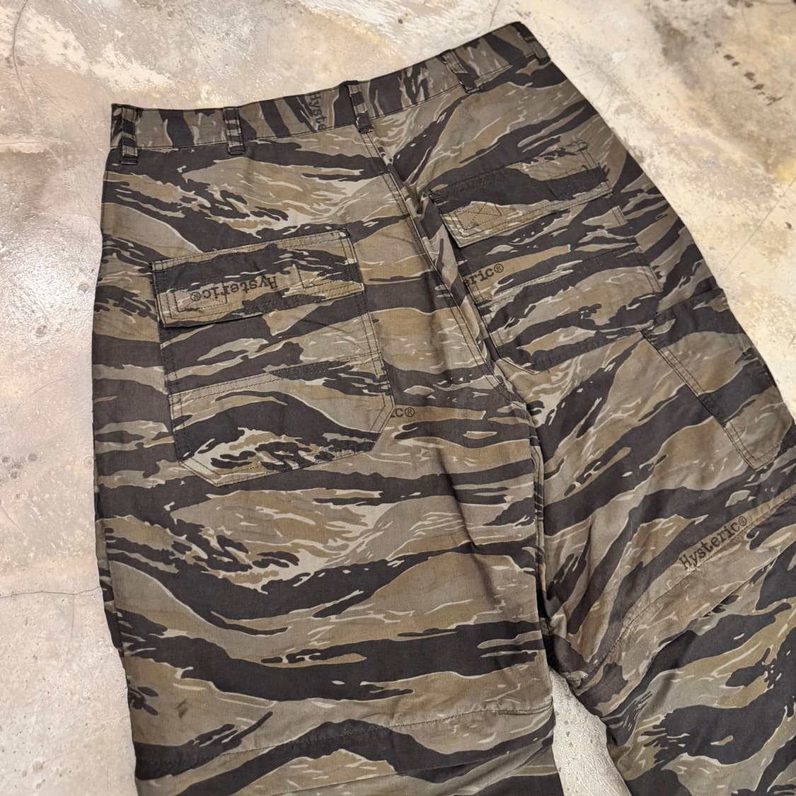 히스테릭글래머 2웨이 밀리터리 카고팬츠 카모 상품이미지4