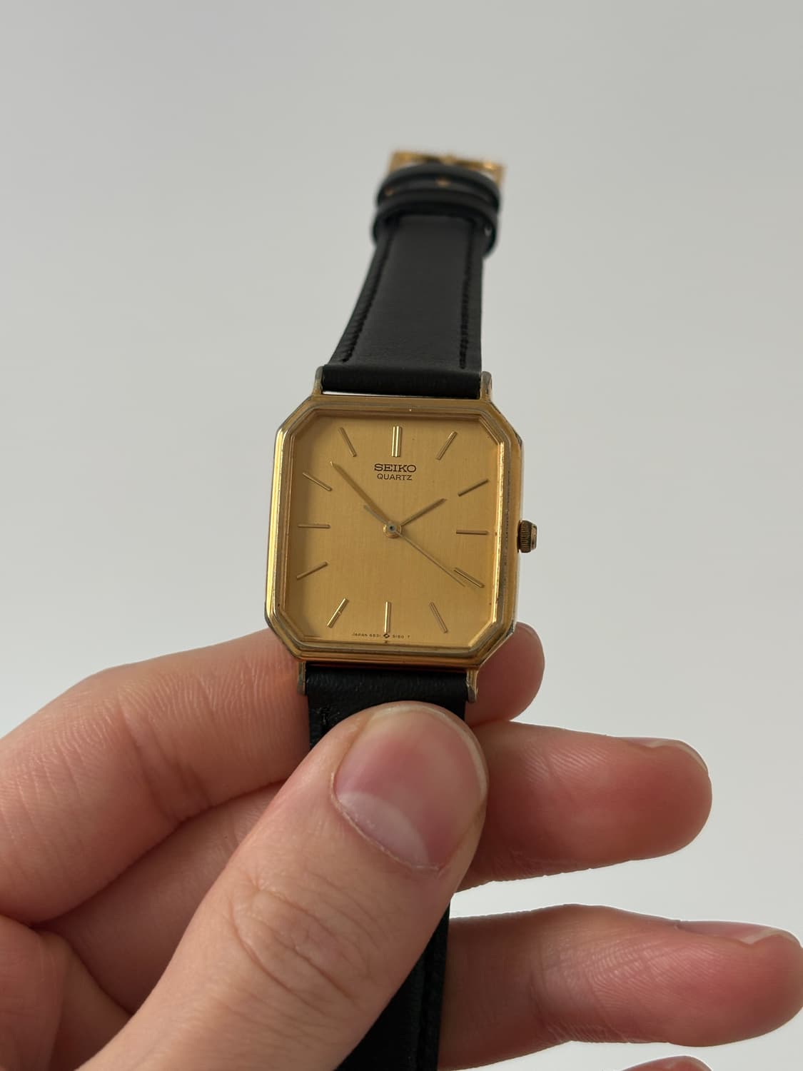 1980s Gold Square Quartz 상품이미지2