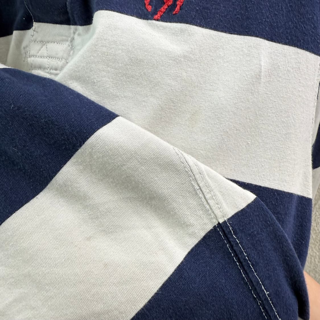 [XL] 폴로 네이비 스트라이프 카라티 상품이미지7