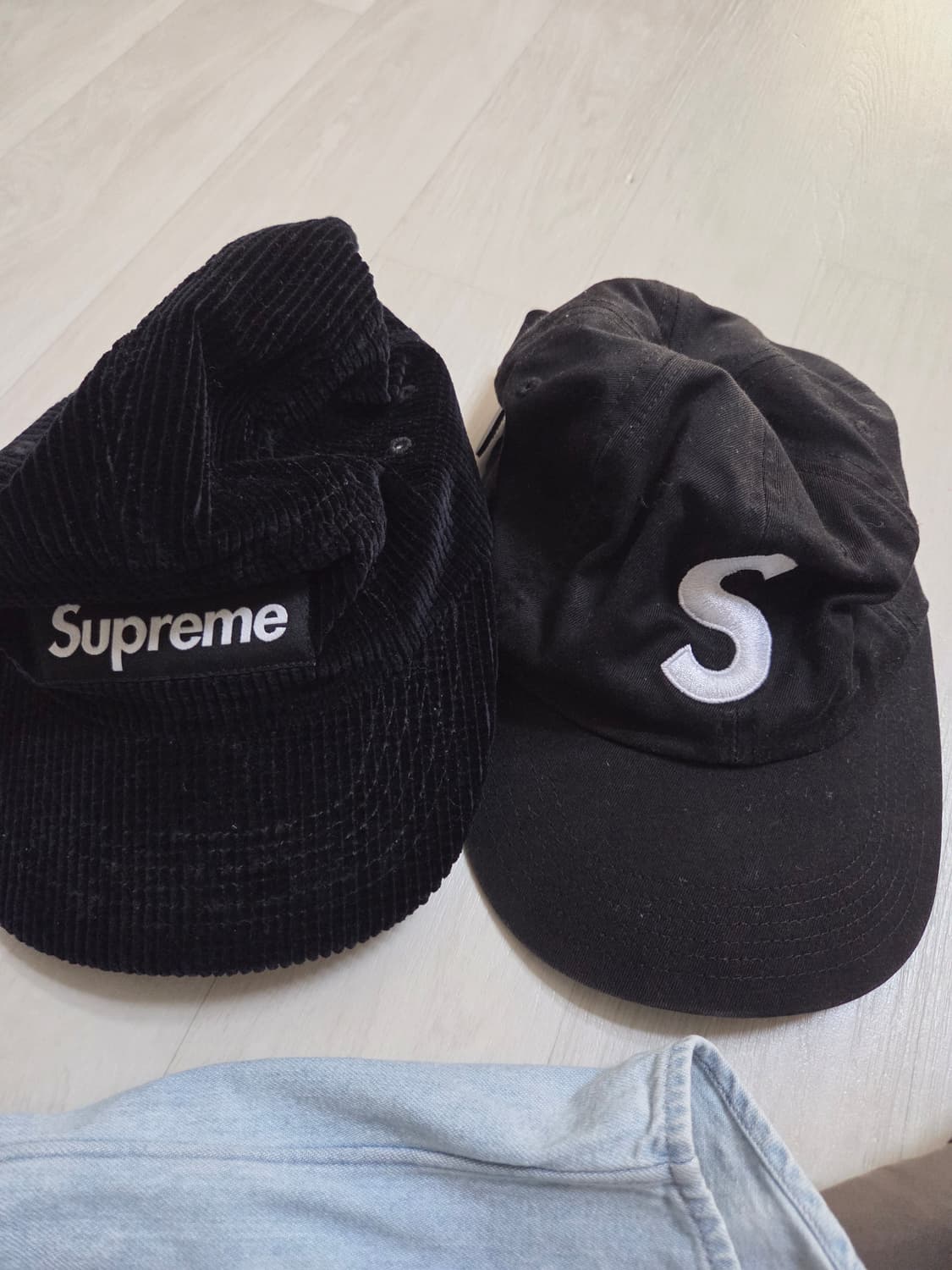 슈프림캡 코듀로이, s로고 상품이미지1