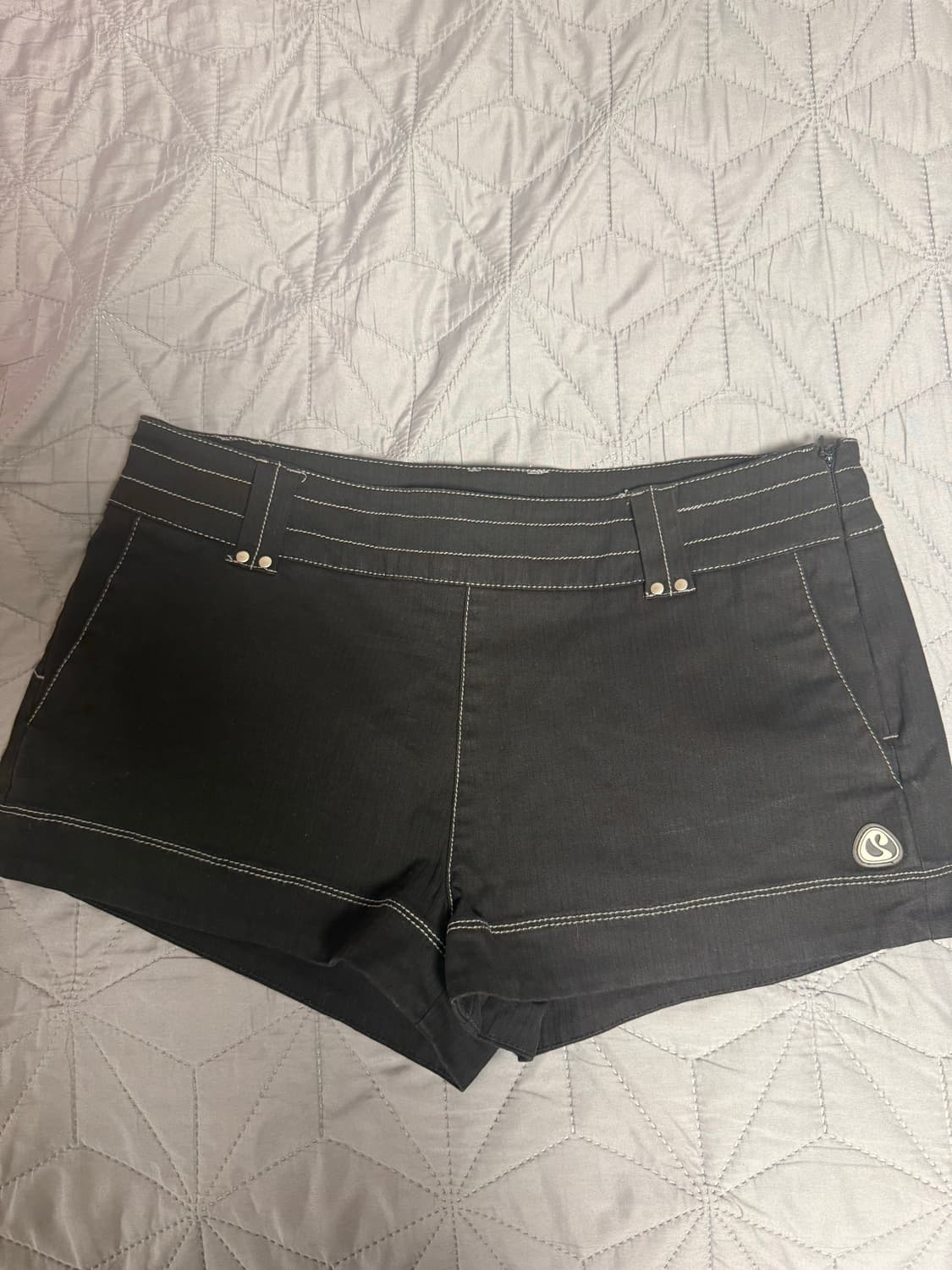 코이세이오 반바지 스터드 쇼츠 STUD SHORTS 블랙 1 상품이미지2