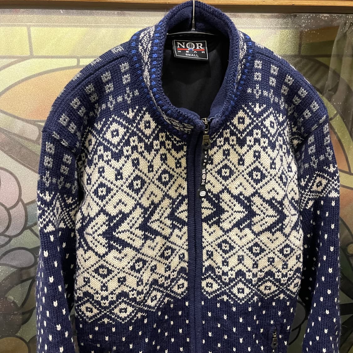Vintage NOR 니트 플리스 상품이미지4