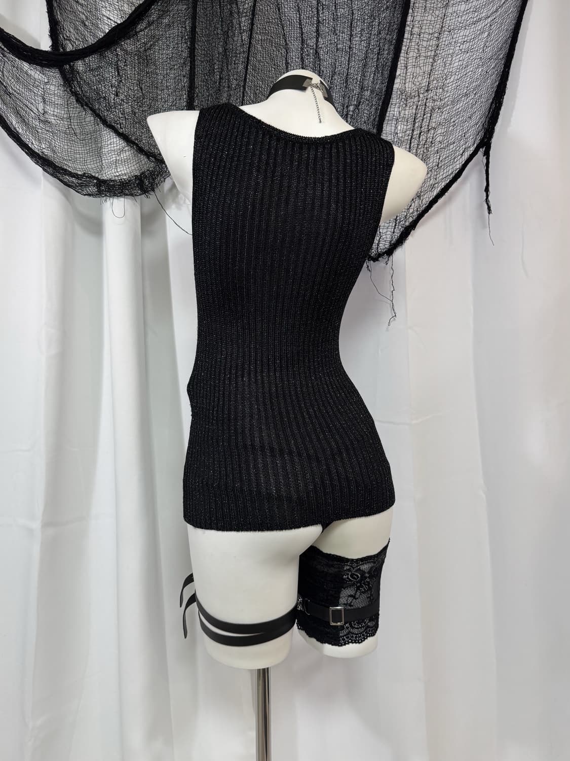 glitter knit sleevless 상품이미지4