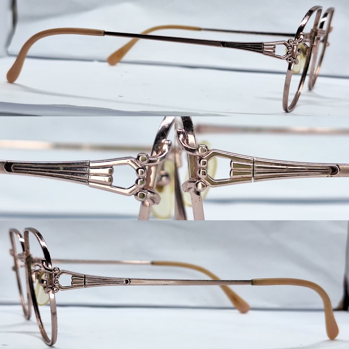 일본 사바에 하우스 브랜드/MIYAMAE 미야마에 로즈골드 여성용 안경테 상품이미지7