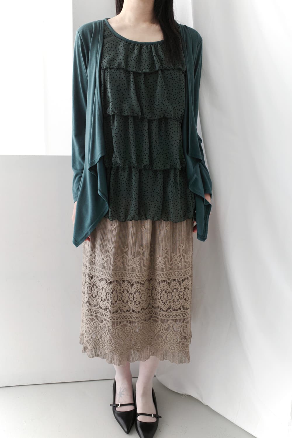 dot layered long sleeve 상품이미지7